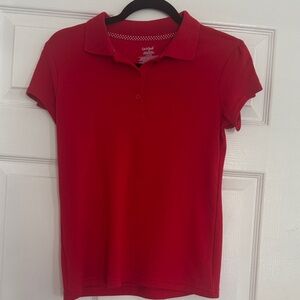 Cat & Jack Vibrant Red Kids Polo Shirt